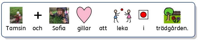 Skriva med symboler