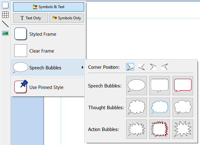 how to make speech bubbles on word